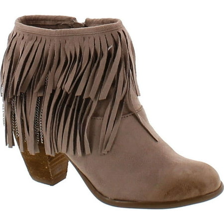 Not Rated Women's Auriga Ankle Fringe Bootie