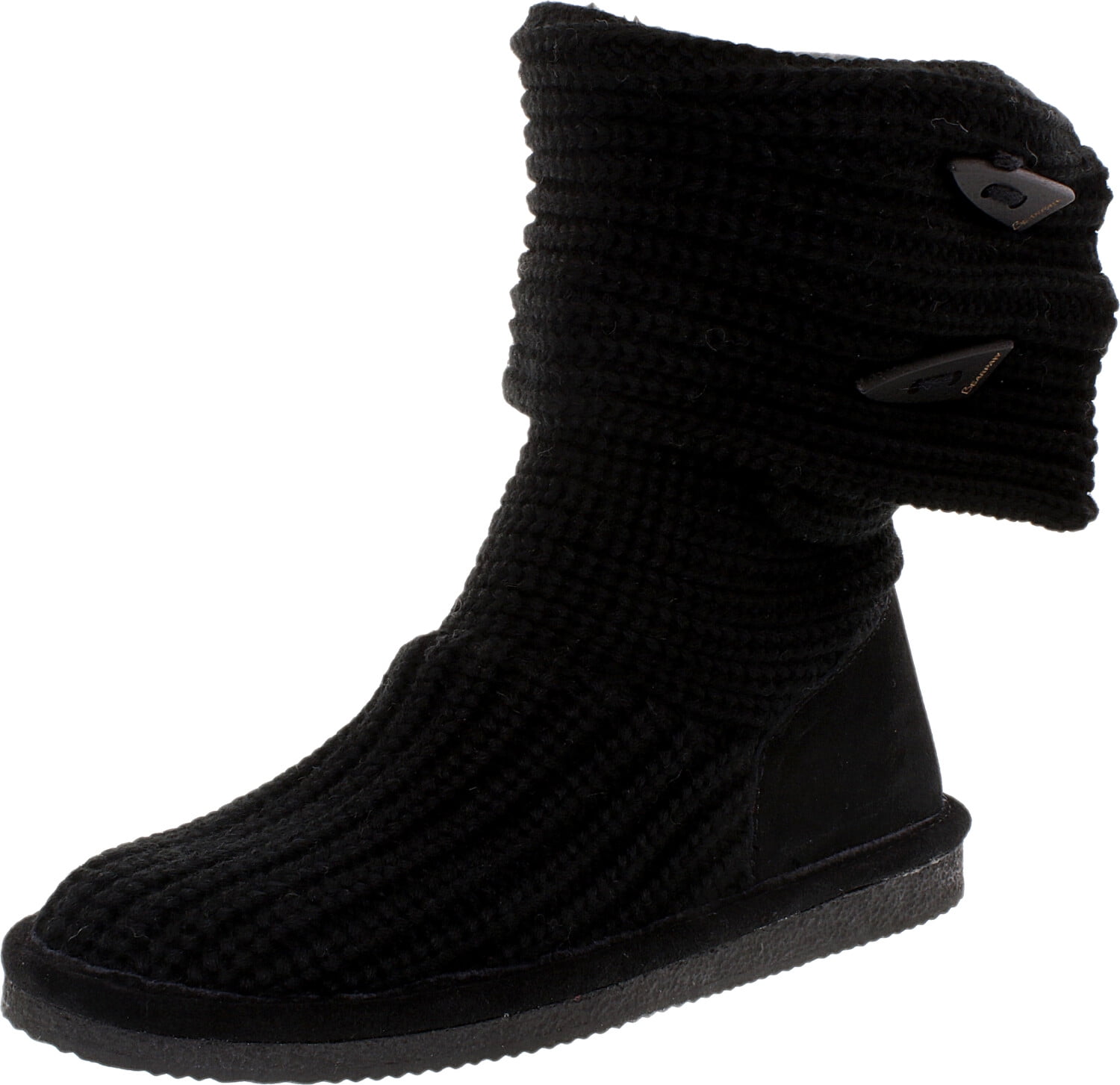 bearpaw boots womens black