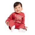thumbnail image 2 of Spider-Man Baby Boy Washed Fleece Crewneck Sweatshirt and Sweatpants Set, Sizes 0/3M-24M, 2 of 7