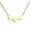 Triple Heart-Gold, variant on Stainless Steel Sliding Float Heart Shaped Charm Necklace