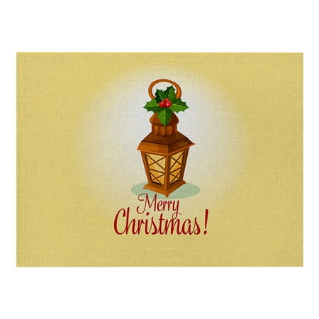 

Kitchen Organization Table Mat Christmas Table Mat Hotel Tableware Mat Printed Table Mat Home&Kitchen