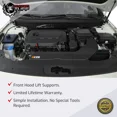 thumbnail image 6 of 2 Lift Supports Gas Struts Fits 2011 2012 2013 2014 Hyundai Sonata Front Hood Engine Lid Cover Bonnet 814790 SG367017 811613Q000 Springs Arms Dampers Rods, 6 of 6
