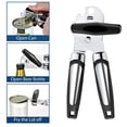 thumbnail image 5 of Emlimny Can Opener, 3 in 1 Can Opener Manual Anti-Slip Grip Can Opener Smooth Edge, Heavy Duty Can Openers, Black, 5 of 7