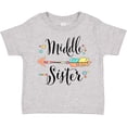 thumbnail image 3 of Inktastic Middle Sister- Dots and Arrow Girls Toddler T-Shirt, 3 of 5