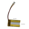 thumbnail image 4 of 533-000211 521630 240mAh Battery Source for G502 UE3500 UE4500 UE310 G304 Vertical G703 Gamings Mouse, 4 of 6