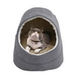 thumbnail image 3 of GOOPAWS Covered Cat & Dog Bed, Grey, 3 of 7