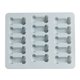 thumbnail image 1 of Molde de silicona para pastel de 15 huesos uniformes, molde de silicona para hornear pasteles de arroz y galletas, 1 of 5