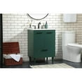 thumbnail image 2 of 24 inch bathroom vanity in Green, 2 of 8