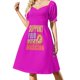 thumbnail image 1 of Saport vestido de manga corta para su músico Local vestido femenino vestidos de fiesta para mujer vestidos casuales vestido de mujer, 1 of 6