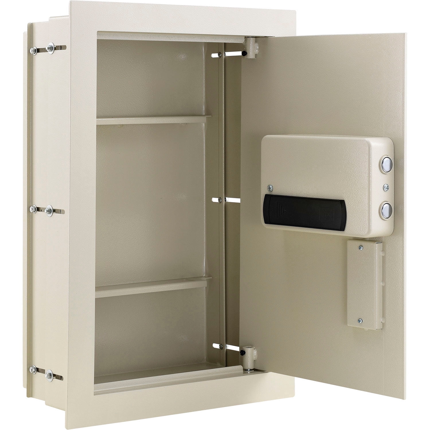 Global Industrial Residential Safes Expandable Depth Wall Safe - 15"W x 3-1/4"-6"D x 22-1/8"H