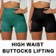 thumbnail image 4 of Conjunto de 2 piezas de pantalones cortos deportivos sin costuras para mujer, pantalones cortos ajustados de cintura alta para levantar glúteos, cadera, yoga, fitness, deportes y ciclismo, 4 of 5