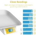 thumbnail image 3 of Puppy Scale for Whelping Dogs, Capacity up to 33lbs, Accuracy 1g/0.035oz, Unit g/kg/lb/oz/tl/ml, Yellow, Suitable for Kitten Puppy Rabbit Snake Cats and Small Dogs, 3 of 11