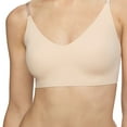 thumbnail image 3 of Calvin Klein Invisibles Comfort Lightly Lined Triangle Bralette QF5753 Color: Deep Mauve Size: LARGE, 3 of 4