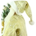 thumbnail image 6 of Christmas Time 3-Ft. Music, Lights, and Motion Santa Claus with Prelit Christmas Tree | Animated Indoor Holiday Home Decor | CT-ASC036M-19WHTGLD, 6 of 9