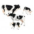 thumbnail image 5 of 4pcs Mini Farm Animals Figure Realistic Cow Party Favors Decoration, 5 of 6