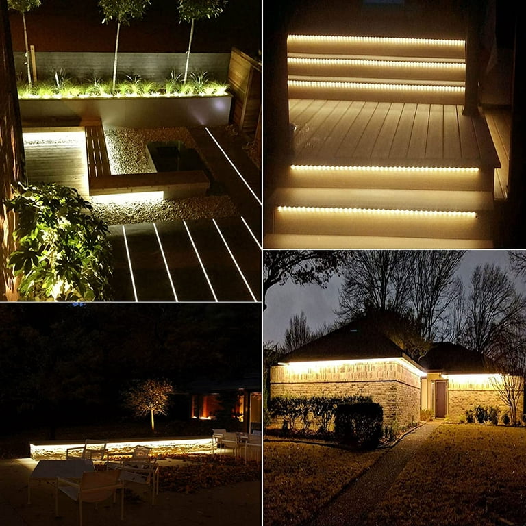 1 Set Solar Led Strip Lights Christmas Light Strip Upgrade Solar Outdoor  And Indoor Rope Lights