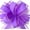 Lavender, variant on Allgala Christmas Pull Bows Flowers 12-pc 6 Inch Large Christmas Ribbon Pull Bows-GP90033