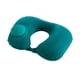 thumbnail image 3 of Almohada de viaje inflable con prensa en forma de U para el cuello para avión, tren, coche, Verde, 3 of 9