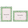 thumbnail image 6 of Handicrafts Home Photo Picture Frames 5x7 Casablanca Verde Set of 2 Gift Box, 6 of 7