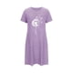 thumbnail image 4 of Camisón corto de talla grande para mujer, camisón de manga corta con estampado de pecho a la moda, camisón para mujer, 4 of 5