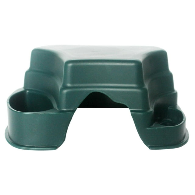 Caja de plástico jinwen para ocultar reptiles con Cueva de lavabo