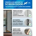 thumbnail image 5 of Easy Install Upgraded Magnetic Screen Door Mesh 38”x82” – Strong Magnets, Pet Tested, Keeps Bugs Out, 5 of 8