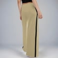 thumbnail image 4 of Coorders Women Fleece High Waist Joggers with Pockets, Casual Women's Wide Leg Sweatpants,Women's Size Khaki,Size XL, 4 of 7