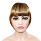 thumbnail image 1 of Pelucas con flequillo para mujer, peluca ondulada suelta, trenza, diadema, flequillo sintético, extensiones de cabello con flequillo térmico para mujer, un solo cepillo, 1 of 2