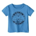thumbnail image 3 of Hienoo Big Girl's T Shirt Short Sleeved Graphic Tshirt Casual Breathable T-Shirt for Children, 3 of 3