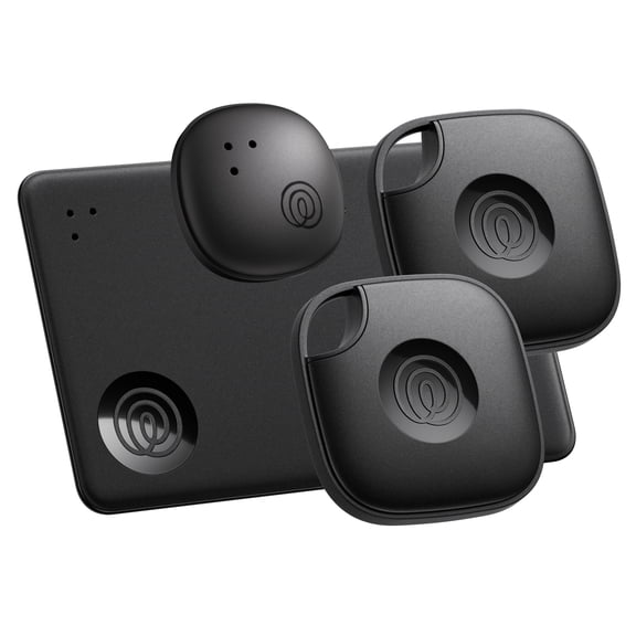 Life360 Tile Mate Essentials 4-Pack Bluetooth Trackers for Keys, Wallets & Phones (2 Mate, 1 Slim, 1 Sticker) – iOS & Android