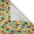 thumbnail image 4 of Ambesonne Colorful Window Valance, Hipster Geometric Tile, 54" X 12", Multicolor, 4 of 5
