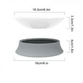 thumbnail image 4 of Youkk Angle Réglable Bol de Nourriture pour Chat pour une Alimentation Saine Durable et Robuste Chat et Chien Bol de Riz Bol pour Animal de Compagnie Rose Clair, 4 of 6