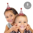 thumbnail image 2 of Big Dot of Happiness Conversation Hearts - Mini Cone Valentine's Day Party Hats - Small Little Party Hats - Set of 8, 2 of 8