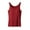 Wine, variant on Built in Bra Tank Tops for Women Crewneck Camisole Tops Sleeveless Cami Shirts Ribbed Knit Fitted Basic Tees