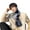 Navy Blue, variant on Men Scarf Classic Plaid Winter Warm Thermal Scarf Shawl Wrap Gift Casual Daily Wear Gift for Friends Family Navy Blue