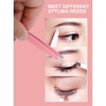 thumbnail image 5 of 3 pinzas inclinadas de acero inoxidable para cejas: herramienta de precisión para mujeres y hombres, ideal para cejas, vello facial y vello encarnado, 5 of 5