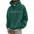 thumbnail image 4 of WILLBEST Sudaderas para Hombre, Otoño e Invierno, Talla Grande, sin Capucha, Moda, Prenda Superior, Sudadera De Gran Tamaño con Cuello Redondo Grande, 4 of 5