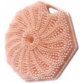 thumbnail image 1 of wonima11 Silicone Body Scrubber Double-Sided Design，Silicone Loofah Double-Sided Body Brush，Women Men Shower Body Brush for Effective Exfoliation (Pink), 1 of 1