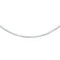 thumbnail image 1 of 14k White Gold Chain in a Classic Omega (3 mm) 20 in, 1 of 3