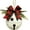 White, variant on 6" Large Christmas Jingle Bells, Vintage Gold Finish with Bow Pine Cones Berry Decor, Rustic Metal Bell Ornaments for Xmas Tree Door Hanging, Outdoor Indoor Holiday Decorations