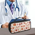 thumbnail image 5 of COEQINE Thanksgiving Maple Leaves Stethoscope Storage Bag Musical Note Nurse Pouch with Stethoscope Holder Storage Zipper Bags for Organizing Stethoscope Case for Nurse and Doctor, 5 of 7