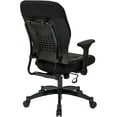 thumbnail image 4 of Black Bonded Leather Seat and Back Managers Chair, 4 of 10