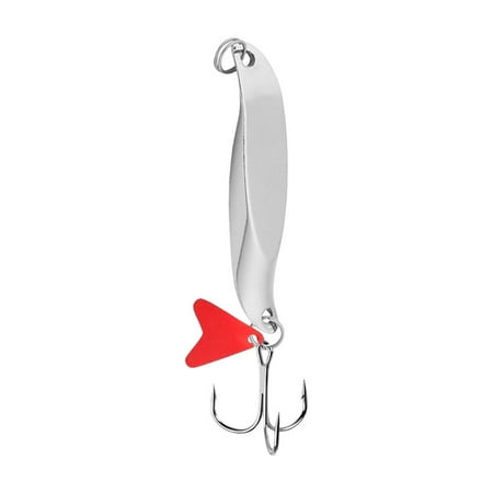 7/10/15/20/30/40/46g Trolling Spoons Lures Fishing Accessory Metal Lure with Hook Fishing Sequins Baits
