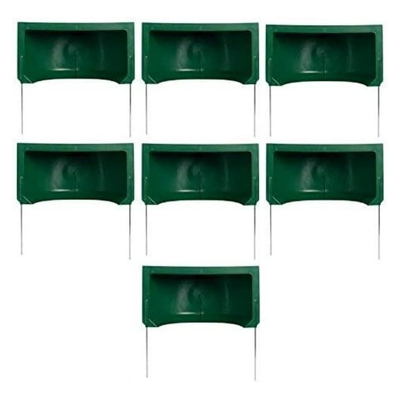 Sprinkler Shields 7-Pack - Plastic Sprinkler Head Protector/Spray Guard - 53161 Replacement Parts - Lawn Irrigation System Accessories - Durable Weather Resistant