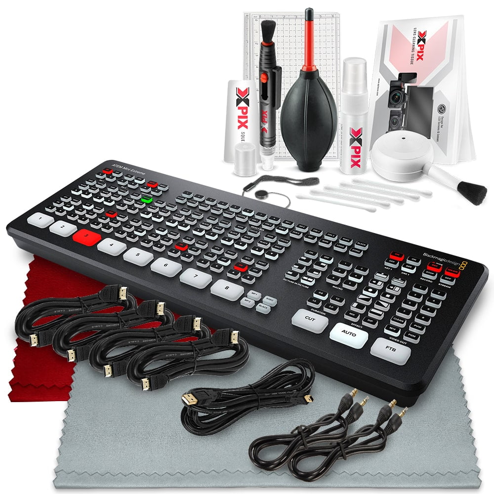 Blackmagic Design ATEM Mini Extreme 8Channel Advanced Switcher with