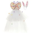 thumbnail image 1 of Toimothcn Robe Bébé Fille Sans Manches en Tulle en Forme de Lapin de Pâques avec Bandeaux Robe Princesse Douce et Élégante pour Vacances d'Été, 1 of 9