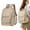 Khaki, variant on Tool bag School Backpack For College High Middle School Fashion Student Bag Cute Aesthetic Teen Bookbag For Teens Women