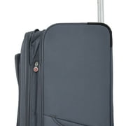 Protege Arendale 32 Soft Side Expandable Rolling Spinner Luggage, Gray