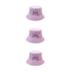 thumbnail image 2 of Qarigey Sombreros de cubo Algodón Hombres Mujeres Gorras Sombrero de pescador vintage Seaside Outdoor All-match Daily Wear Headgear Light Purple Type1 NO1 Qarigey CBP327597, 2 of 6