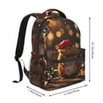 thumbnail image 2 of Haiem Hip-Hop Guinea Pig. Printed School Backpack,Casual Travel Lightweight Backpack,Durable Comfortable Multifunctional Backpack,Laptop Backpack, 2 of 5